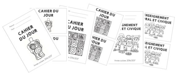 Page De Garde Cahier Journal 2018 2019 Word www.jenseigne.fr