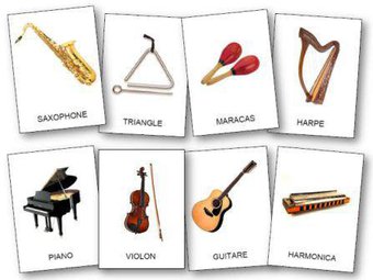 Image de L’imagier des instruments de musique - jenseigne.fr