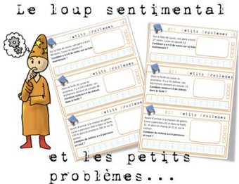 Image de Petits problèmes CE1-CP : Le loup sentimental