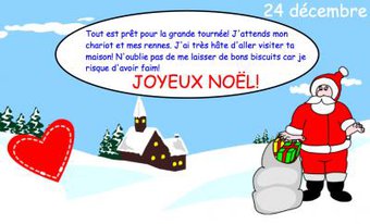 Image de Calendrier de l’Avent pour TBI, TNI, Smartboard