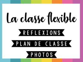 Image de Classe • Organisation • Aménagement classe flexible -