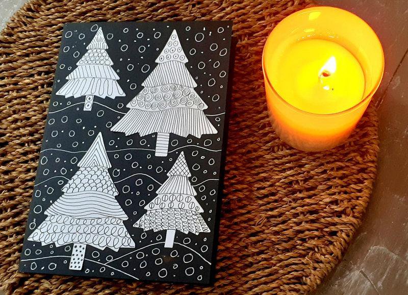 Carte sapins (2) par Le tour de mes idées - jenseigne.fr