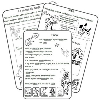 Image de CP lecture textes Noël