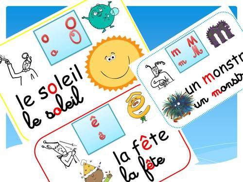 Affiches sons patati patata + les alphas par La classe de Corinne ...