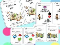 Pages de garde 2014 - 2015 par La classe de Corinne - jenseigne.fr