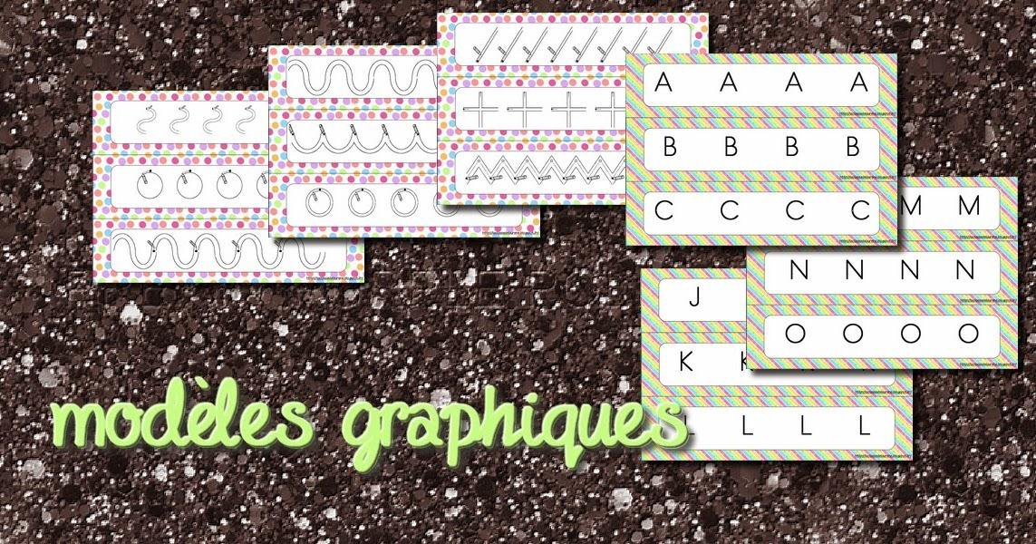 Modèles graphismes par La Classe de Laurène - jenseigne.fr