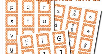 Image de étiquettes lettres