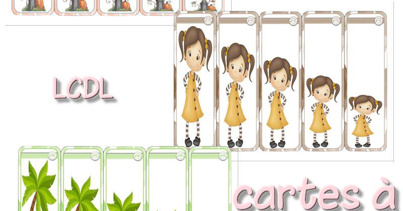 Ranger Du Plus Petit Au Plus Grand Maternelle www.jenseigne.fr