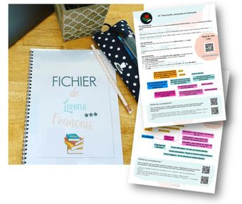 Image de Fichier de leçons de français CM2 – version 2020-2021