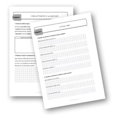Conjugaison Les Exercices Par La Classe De Mallory Jenseigne Fr