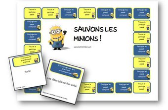 Image de Jeu sur le passé composé – Sauvons les minions!