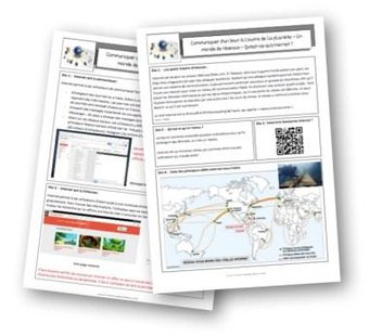 Image de Communiquer d’un bout à l’autre de la planète – Un monde de réseaux…
