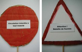 Image de Arts Visuels : Créer des panneaux fantaisistes