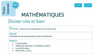 Image de Diviser vite et bien
