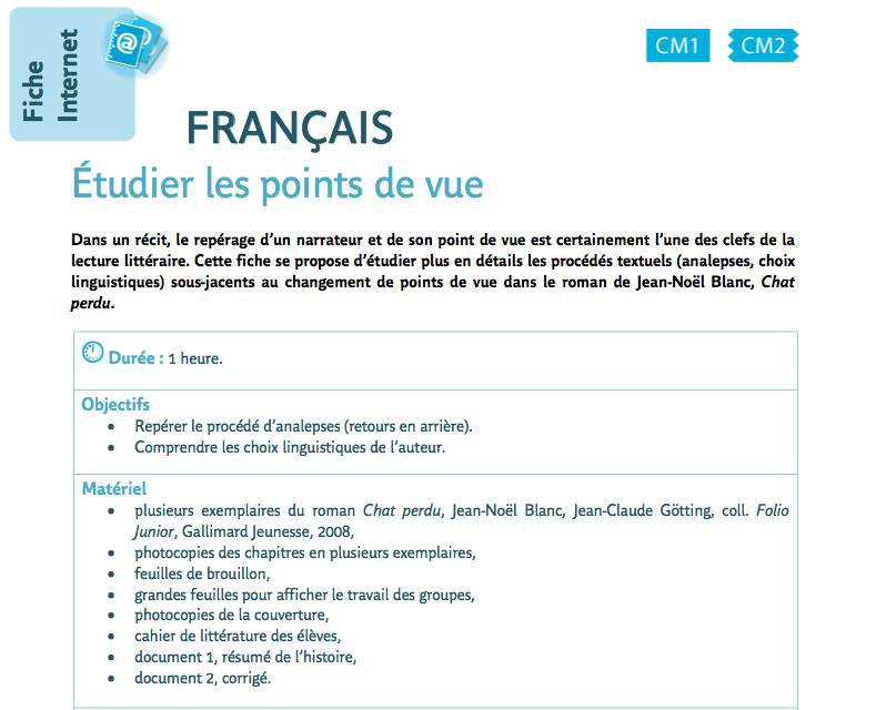 Étudier les points de vue par Lea.fr - jenseigne.fr