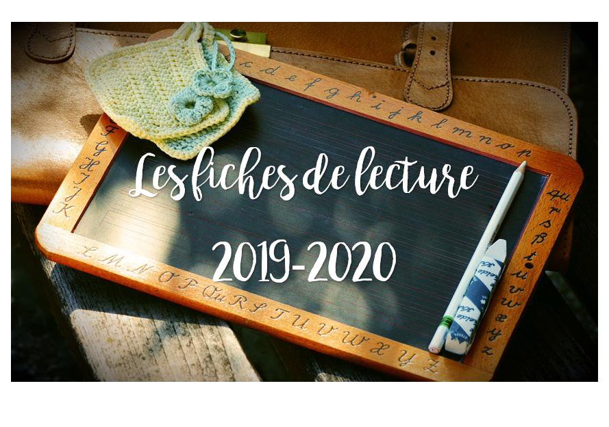 Les fiches de lecture 2019-2020 (2) par Le blog de Chat noir - jenseigne.fr