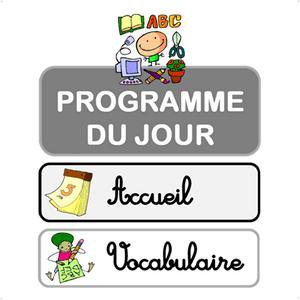 Image de Affichage du programme du jour