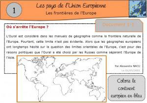 Image de Une séquence sur les pays de l’Union Européenne