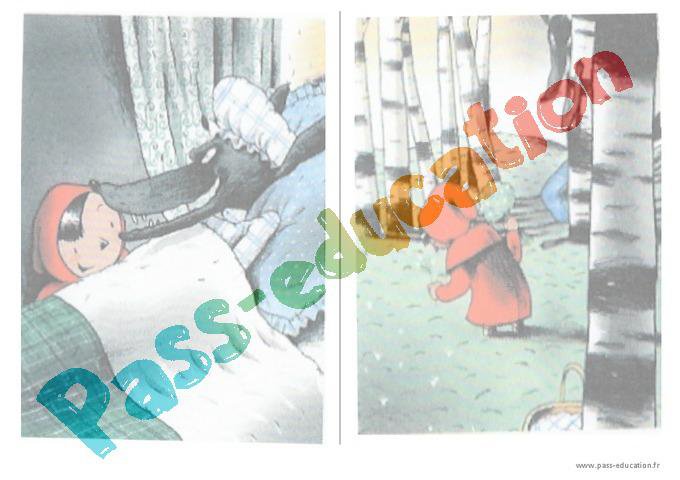 Le petit chaperon rouge – Exploitation pédagogique – Maternelle
