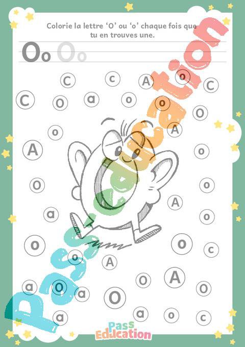 Lettre O – MS – GS – Discrimination visuelle – Maternelle – Cycle 1 ...