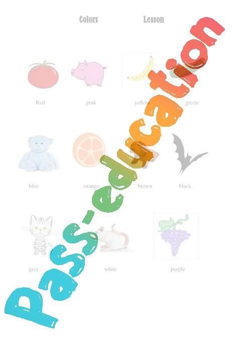 Les couleurs – Colors – Ce2 – Cm1 – Cm2 – Leçon – Anglais – Cycle 3 par