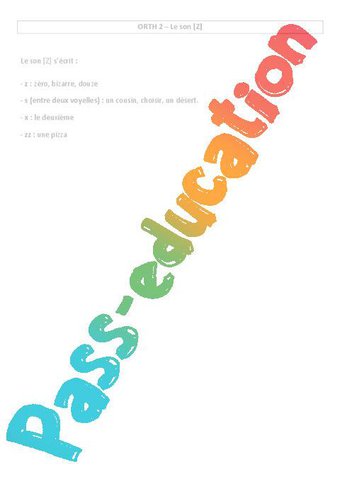 Image de Son [s] – Ce2 – Exercices – Cycle 2 – PDF à imprimer