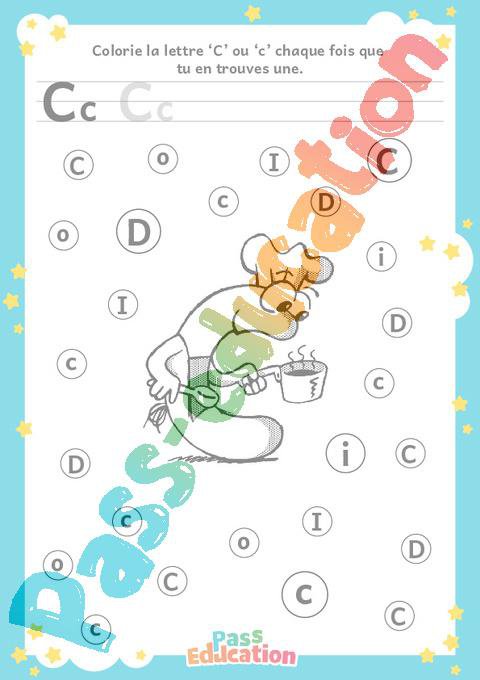 Lettre C – MS – GS – Discrimination visuelle – Maternelle – Cycle 1 ...