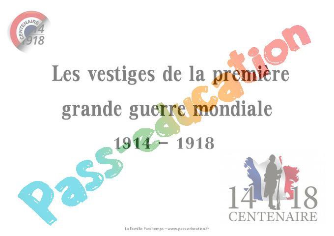 La première guerre mondiale – Au XXe siècle – Cm2 – La Famille pass