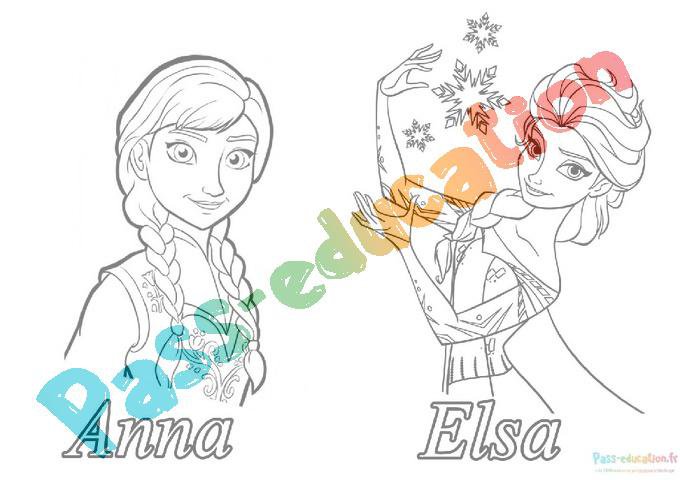 Découvrez nos coloriages gratuits de la reine des neiges à télécharger