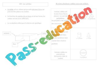 Image de Solides – Ce2 – Exercices – Cycle 2 – PDF à imprimer