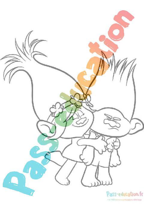 Coloriage gratuit : Dessin animé – PDF à imprimer par Pass-education.fr ...