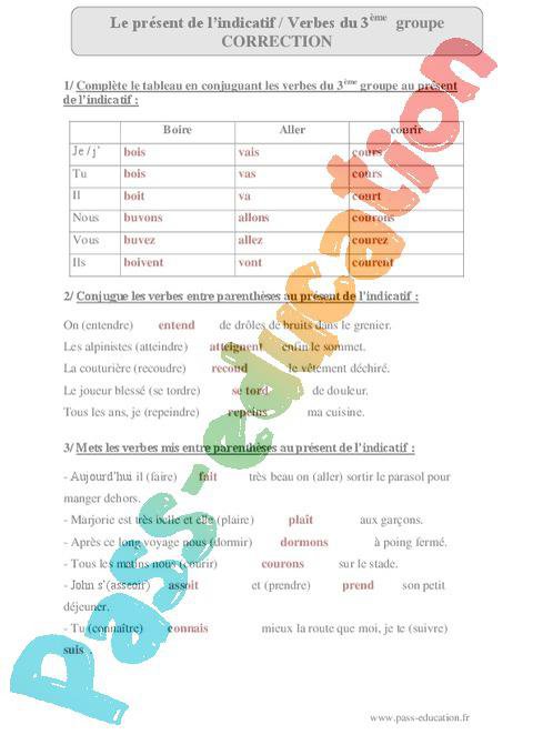 Le Verbe Suivre Au Présent De L Indicatif Adindaaa: Conjugaison Verbe Suivre Au Présent