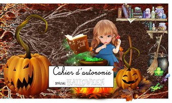 Image de Cahiers d’autonomie halloween cycles 2 et 3