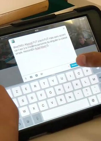 Image de La twictée, dispositif collaboratif d'enseignement de l'apprentissage de l'orthographe